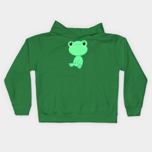 Silly Cute Frog Kids Hoodie